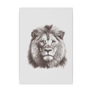 Giclée Print Canvas Lion