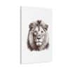 Satin Canvas, Stretched Lion - Image 6