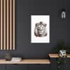 Satin Canvas, Stretched Lion - Image 8