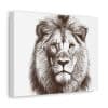 Satin Canvas, Stretched Lion - Image 18