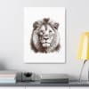 Satin Canvas, Stretched Lion - Image 23