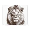 Satin Canvas, Stretched Lion - Image 33