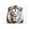 Satin Canvas, Stretched Lion - Image 37