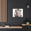 Satin Canvas, Stretched Lion - Image 48